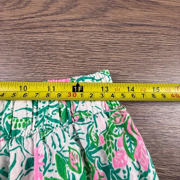 Lilly Pulitzer Kasida Women's Botanical Garden Tiered Maxi Skirt Just Wing It 4 - Picture 9 of 10